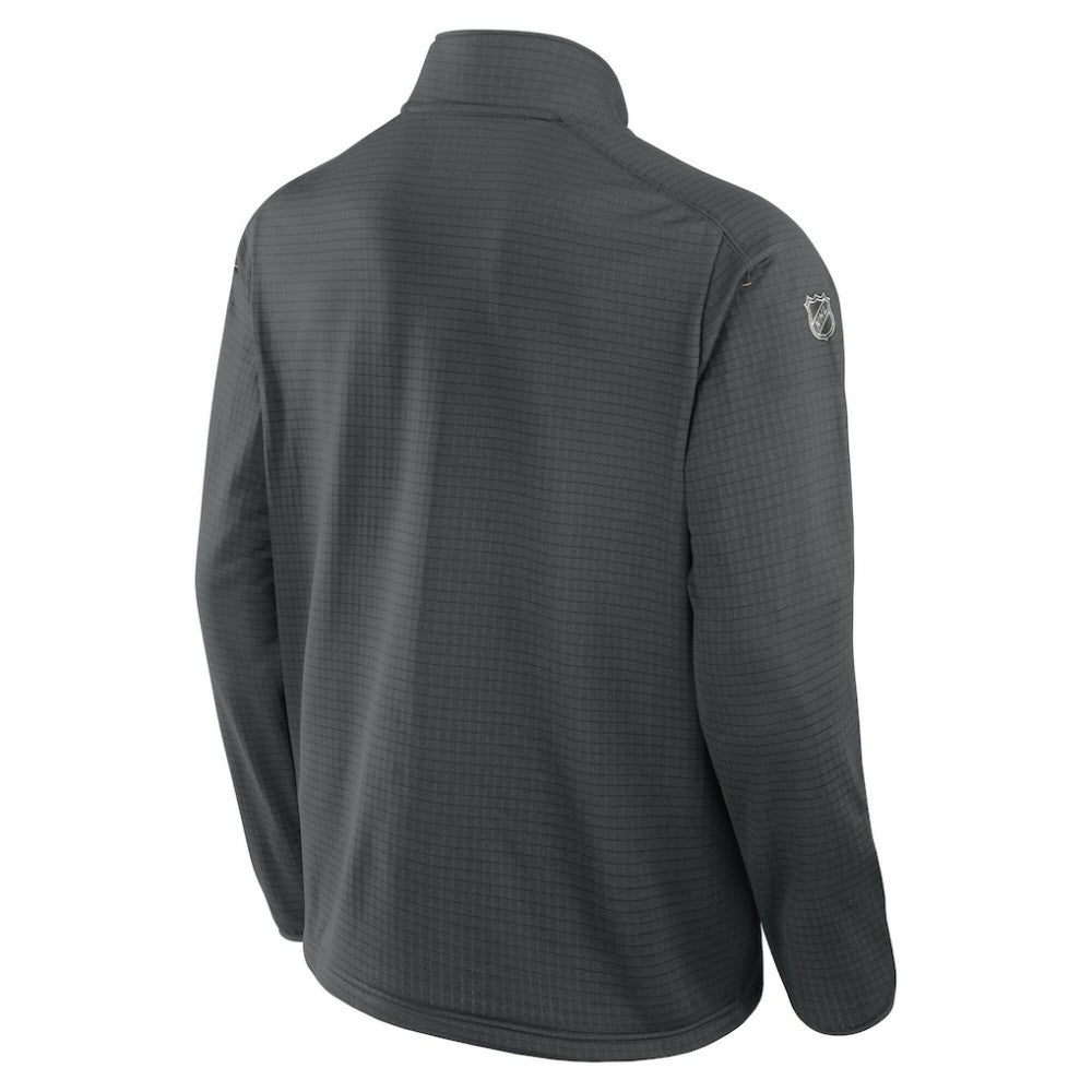 Vegas Golden Knights Fanatics Authentic Pro Rink Quarter-Zip Jacket - Gray - NHL 200869942