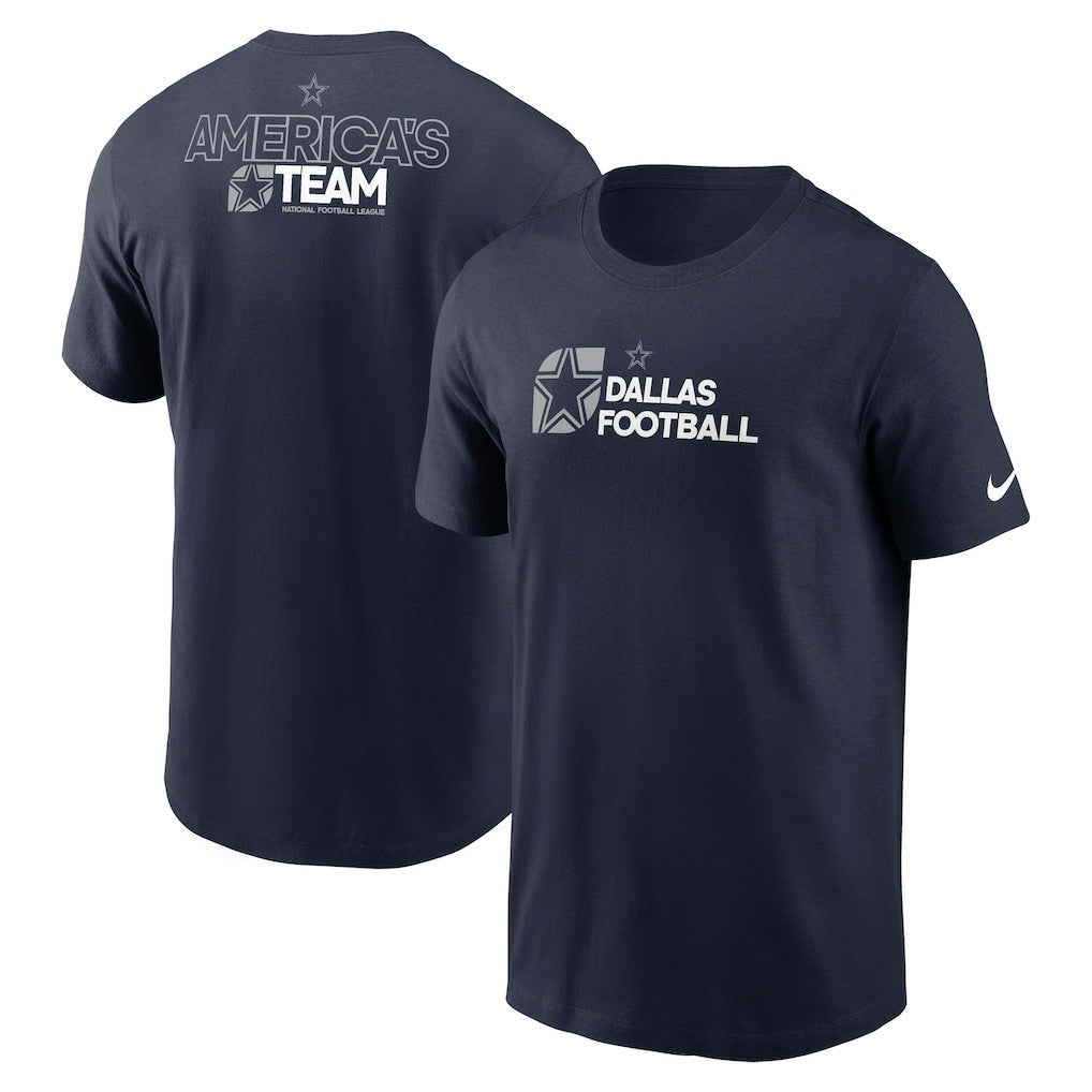 Nike Dallas Cowboys Essential T-Shirt Navy