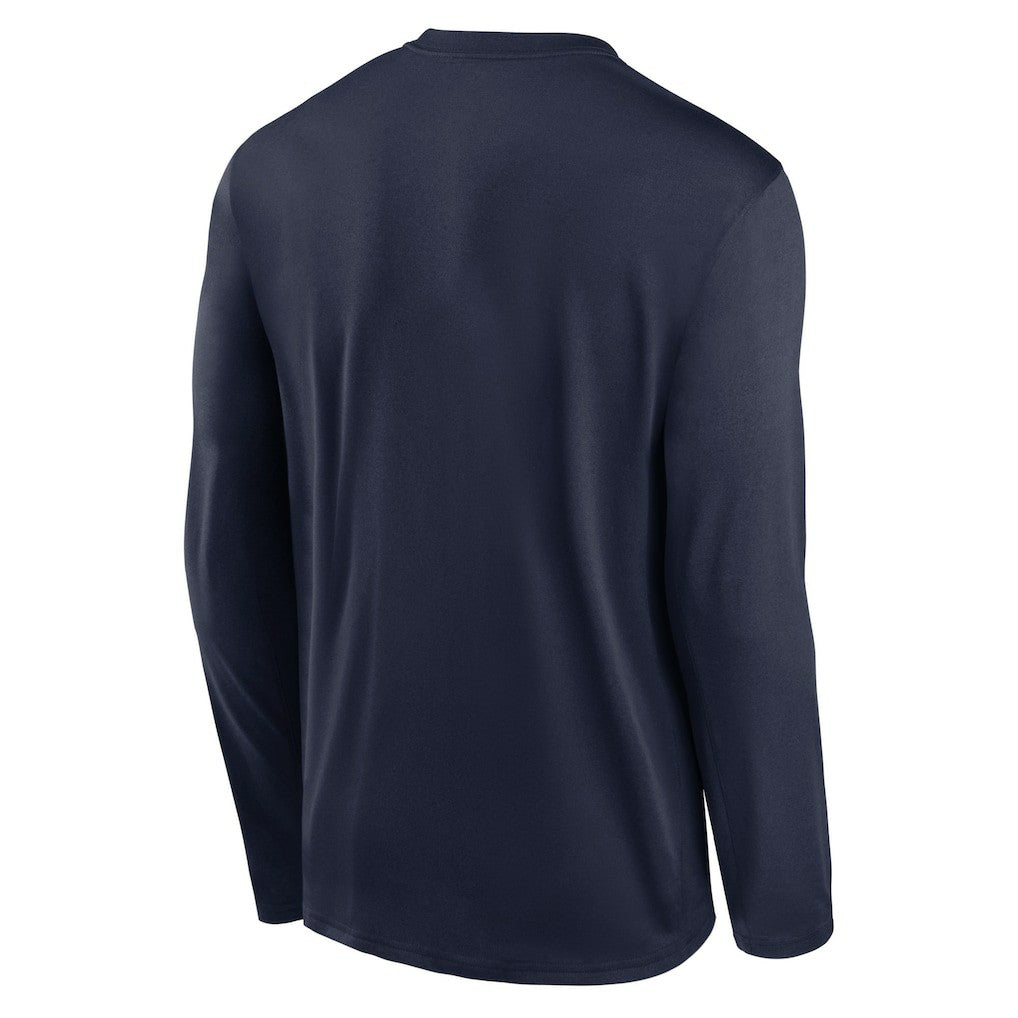 Nike Dallas Cowboys Icon Legend Performance Long Sleeve T-Shirt Navy