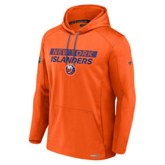New York Islanders Fanatics Authentic Pro Rink Fleece Pullover Hoodie - Orange - NHL 200870218