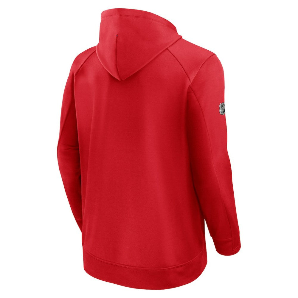 New York Rangers Fanatics Authentic Pro Rink Fleece Pullover Hoodie - Red - NHL 200870222