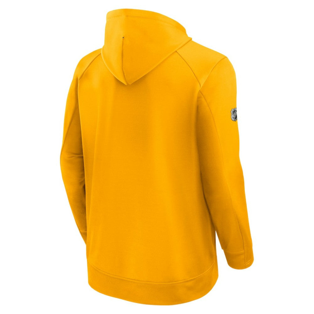 Boston Bruins Fanatics Authentic Pro Rink Fleece Pullover Hoodie - Gold - NHL 200870273