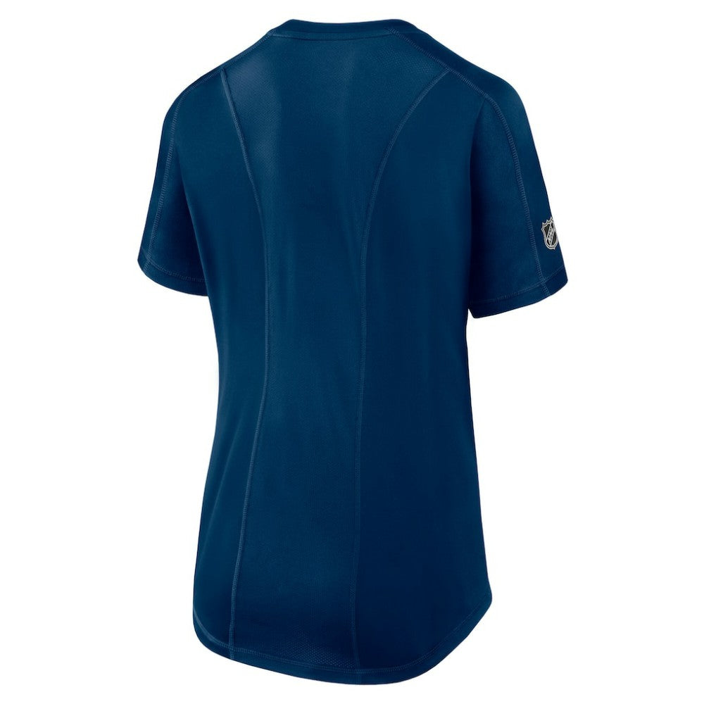 Seattle Kraken Fanatics Women's Authentic Pro Rink T-Shirt - Deep Sea Blue - NHL 200870385