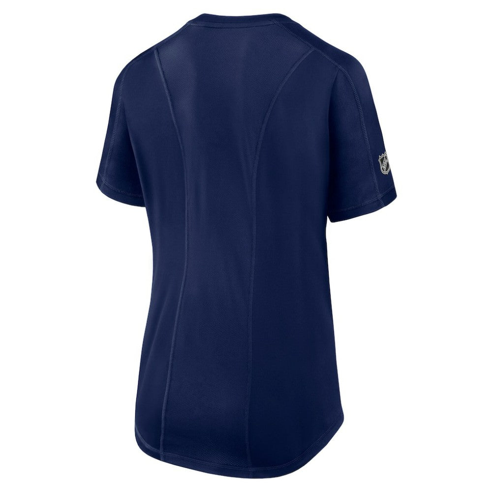 New York Rangers Fanatics Women's Authentic Pro Rink Tech T-Shirt - Navy - NHL 200870392