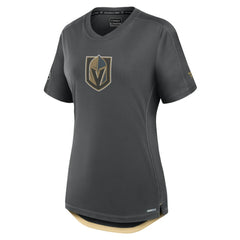 Vegas Golden Knights Fanatics Women's Authentic Pro Rink Tech T-Shirt - Gray - NHL 200870403