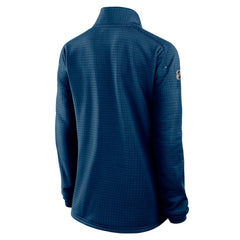 Seattle Kraken Fanatics Women's Authentic Pro Rink Lightweight Quarter-Zip Pullover Sweatshirt - Deep Sea Blue - NHL 200870445