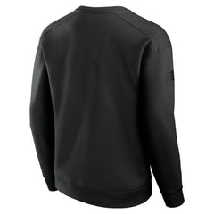 Detroit Red Wings Fanatics Authentic Pro Road Fleece Pullover Sweatshirt - Black - NHL 200871167