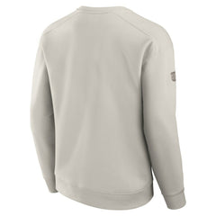 Edmonton Oilers Fanatics Authentic Pro Road Fleece Pullover Sweatshirt - Cream - NHL 200871188