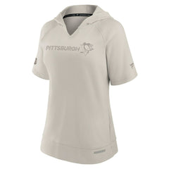 Pittsburgh Penguins Fanatics Women's Authentic Pro Road Fashion Top - Cream - NHL 200871405