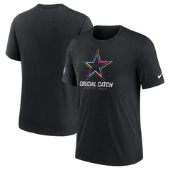 Nike Dallas Cowboys 2024 NFL Crucial Catch T-Shirt Black