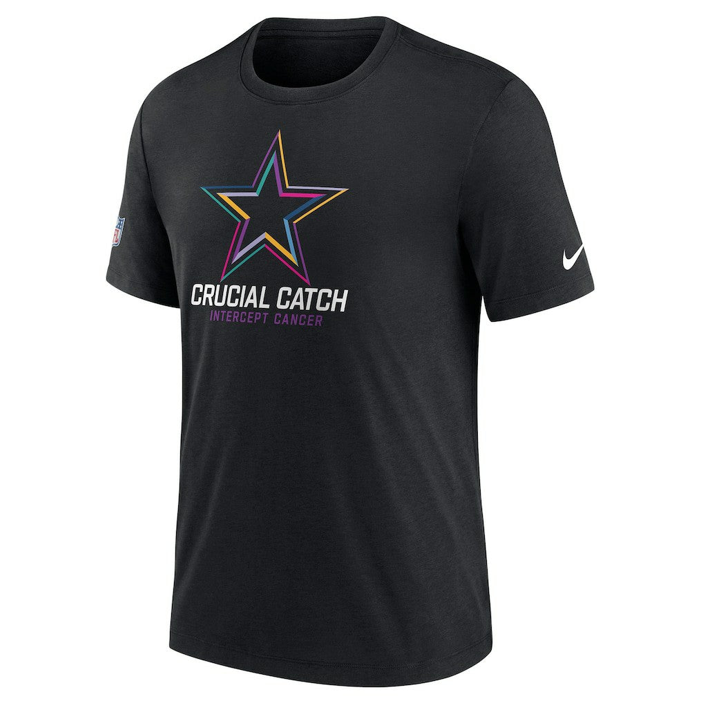 Nike Dallas Cowboys 2024 NFL Crucial Catch T-Shirt Black