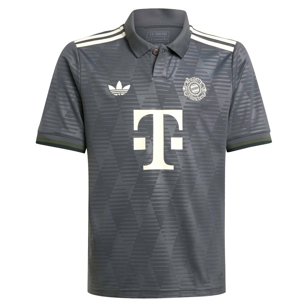 Bayern Munich Youth 2024/25 Wiesn Replica Jersey Gray - Adidas outlet