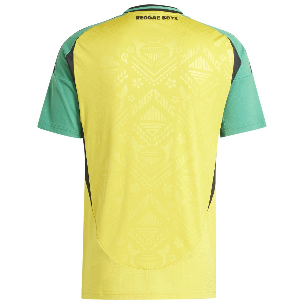 Jamaica National Team 2024 Home Replica Jersey Yellow - Adidas