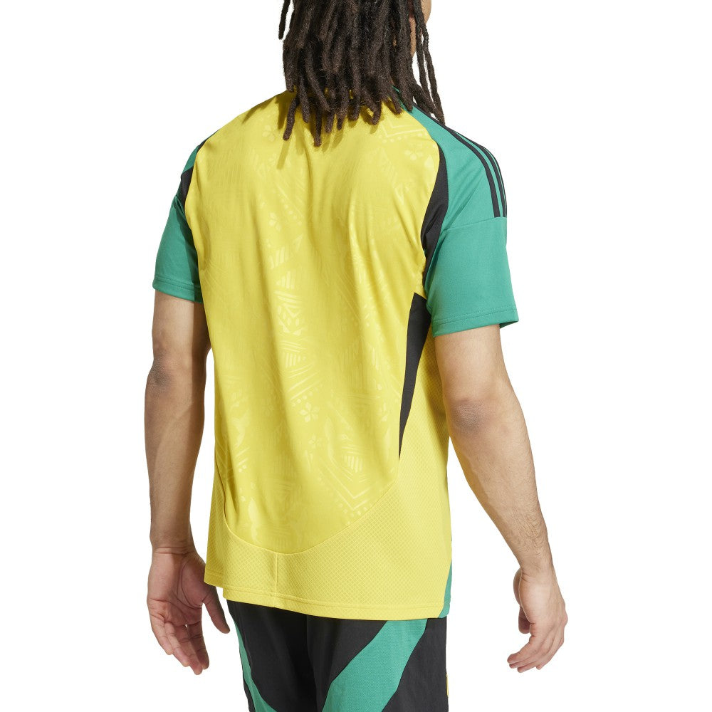 Jamaica National Team 2024 Home Replica Jersey Yellow - Adidas