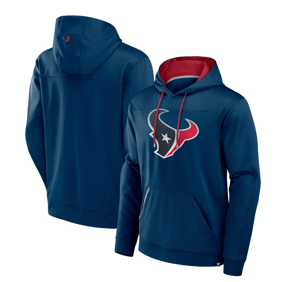 Fanatics Houston Texans Defender Dot Faded Pullover Hoodie Navy