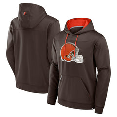 Fanatics Cleveland Browns Defender Pullover Hoodie Brown