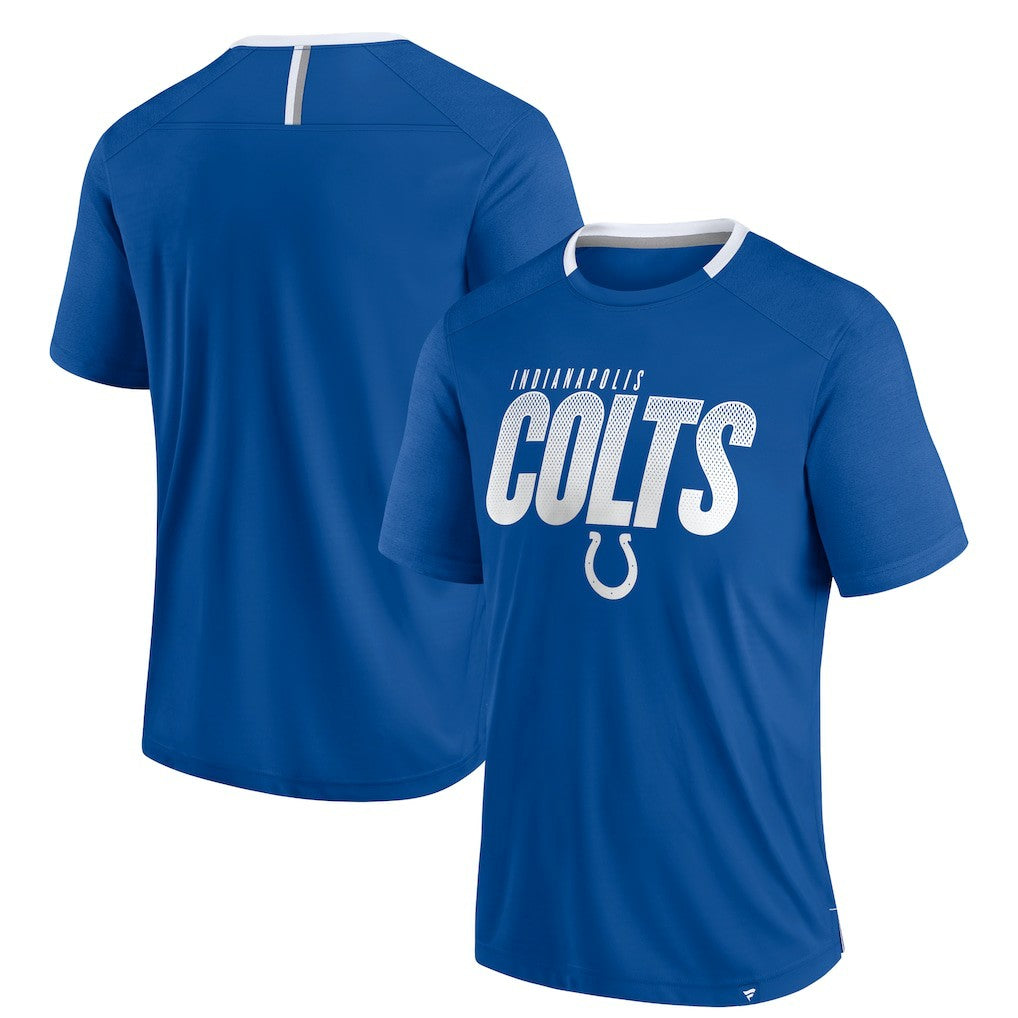Fanatics Indianapolis Colts Defender Fade Slant T-Shirt Royal