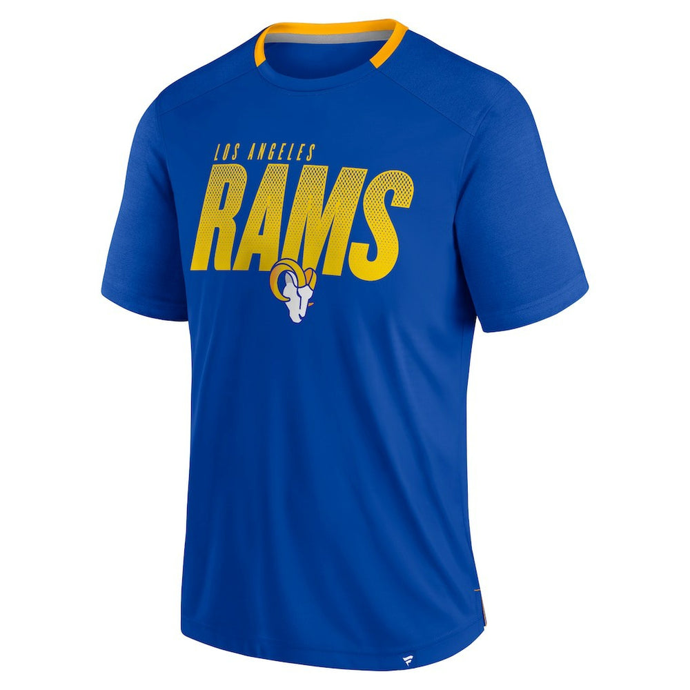 Fanatics Los Angeles Rams Defender Fade Slant T-Shirt Royal
