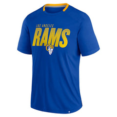 Fanatics Los Angeles Rams Defender Fade Slant T-Shirt Royal