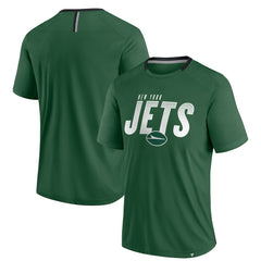 Fanatics New York Jets Defender Fade Slant T-Shirt Green