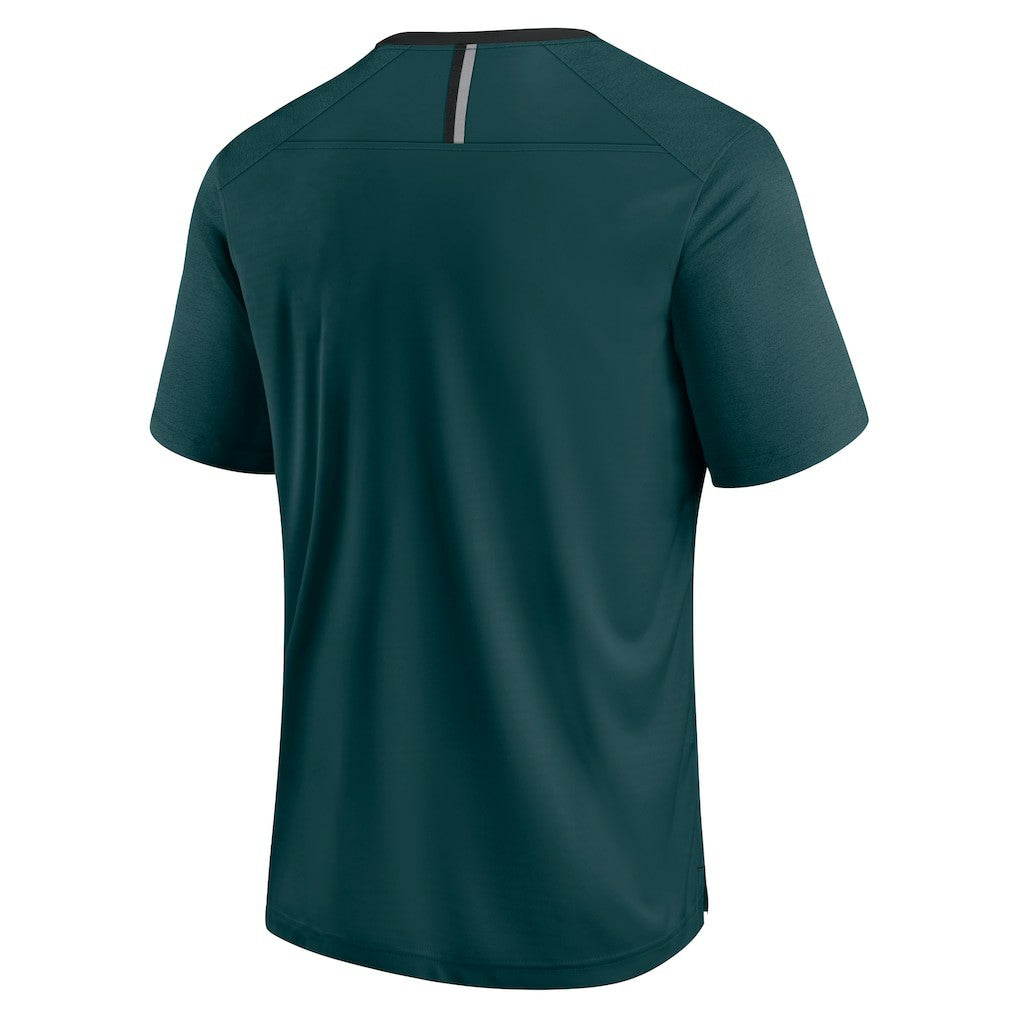 Fanatics Philadelphia Eagles Defender Fade Slant T-Shirt Midnight Green