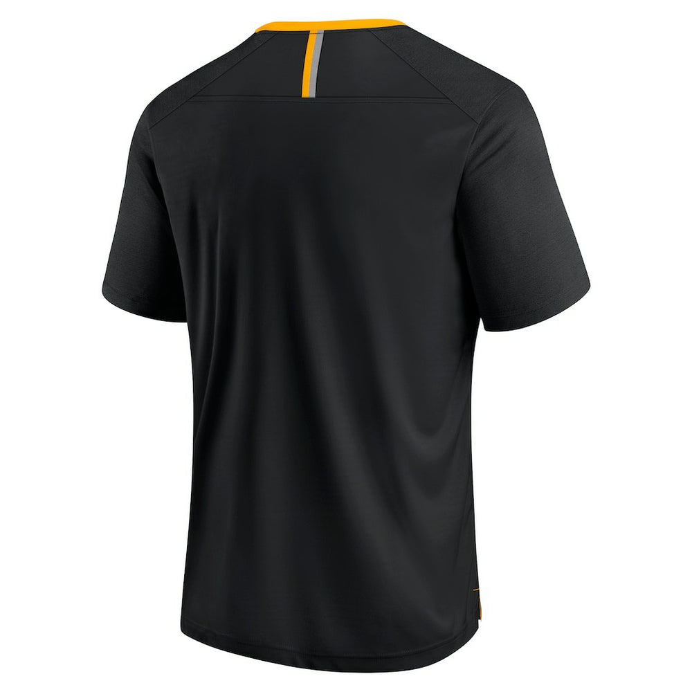 Fanatics Pittsburgh Steelers Defender Fade Slant T-Shirt Black