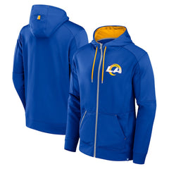 Fanatics Los Angeles Rams Defender Full-Zip Hoodie Royal
