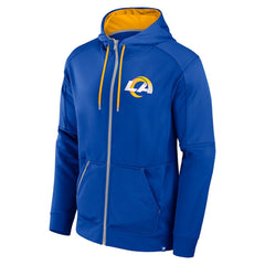 Fanatics Los Angeles Rams Defender Full-Zip Hoodie Royal