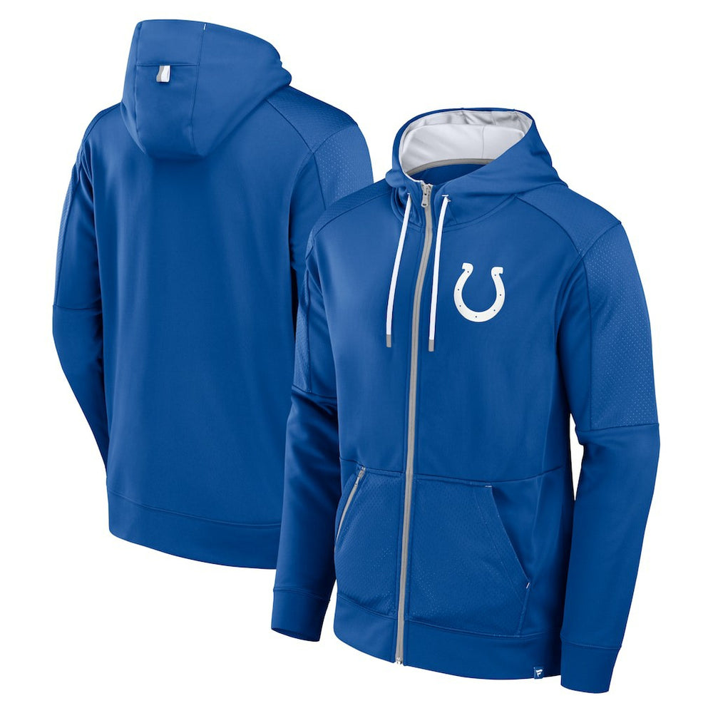 Fanatics Indianapolis Colts Defender Full-Zip Hoodie Royal