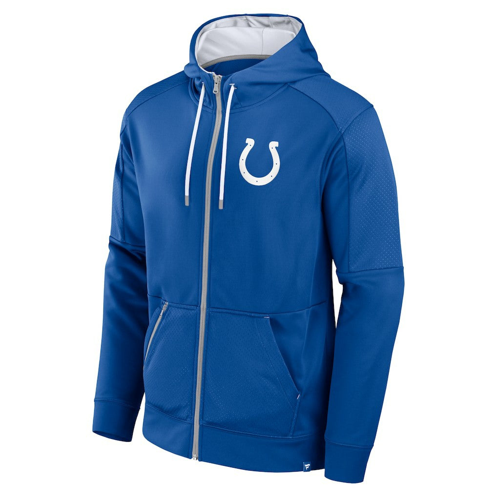 Fanatics Indianapolis Colts Defender Full-Zip Hoodie Royal