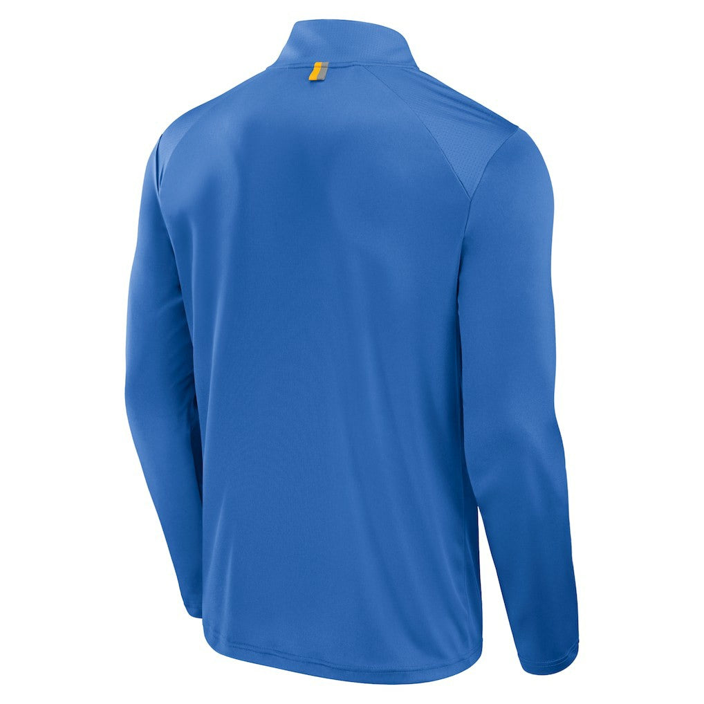 Fanatics Los Angeles Chargers Defender Long Sleeve Quarter-Zip Jacket Powder Blue