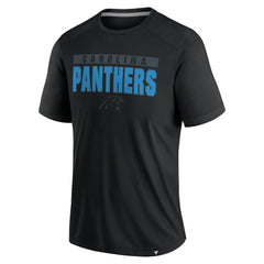Fanatics Carolina Panthers Defender Blackout T-Shirt Black