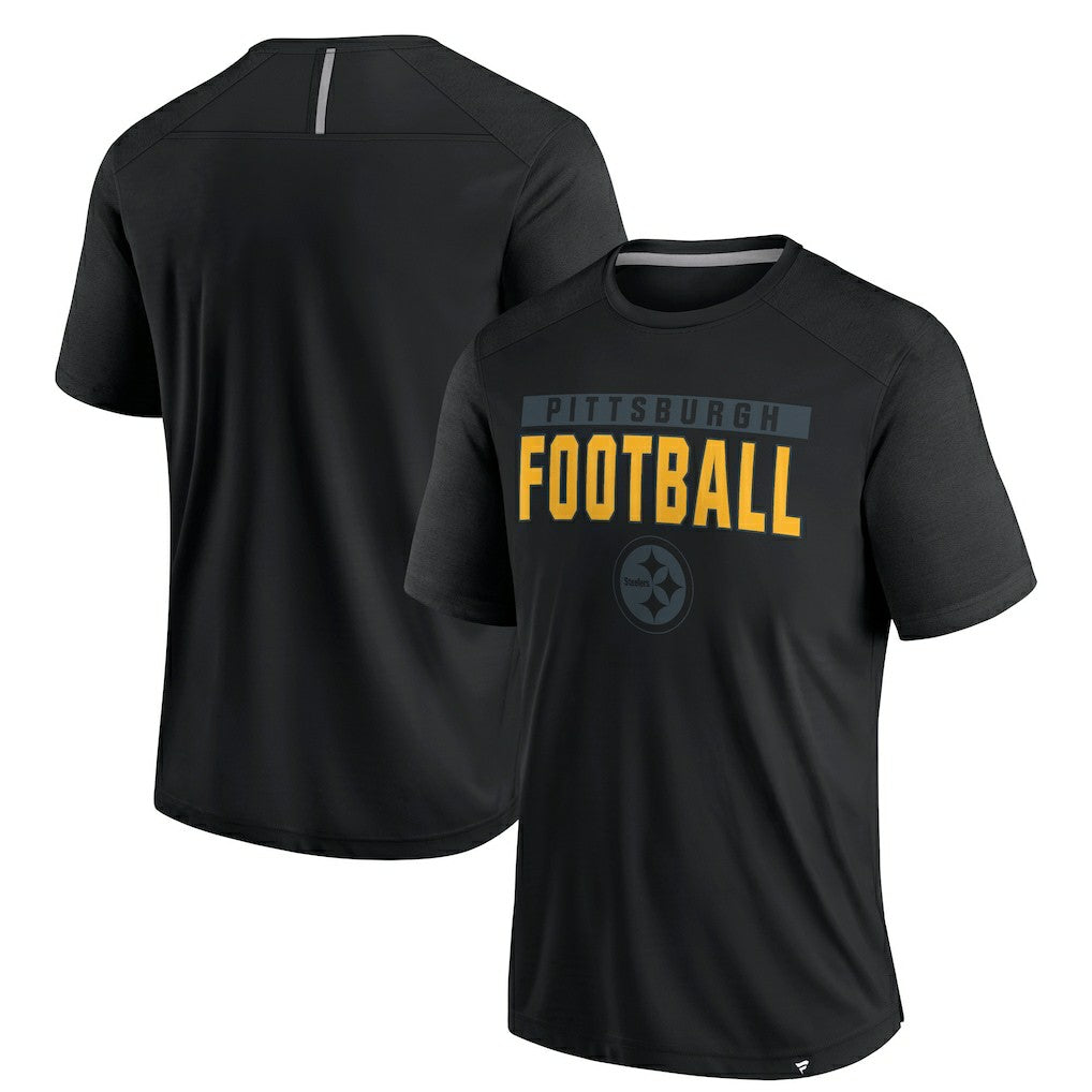 Fanatics Pittsburgh Steelers Defender Blackout T-Shirt Black