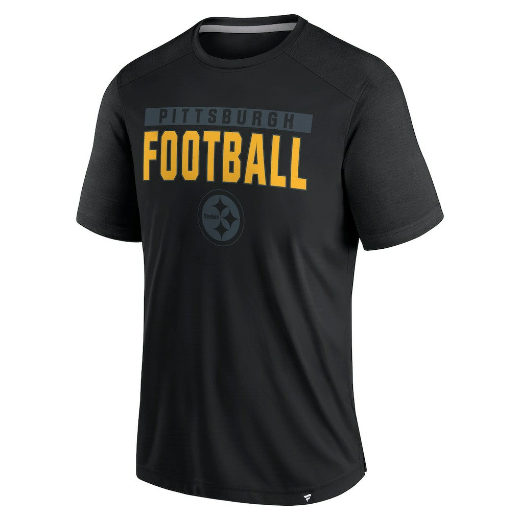 Fanatics Pittsburgh Steelers Defender Blackout T-Shirt Black