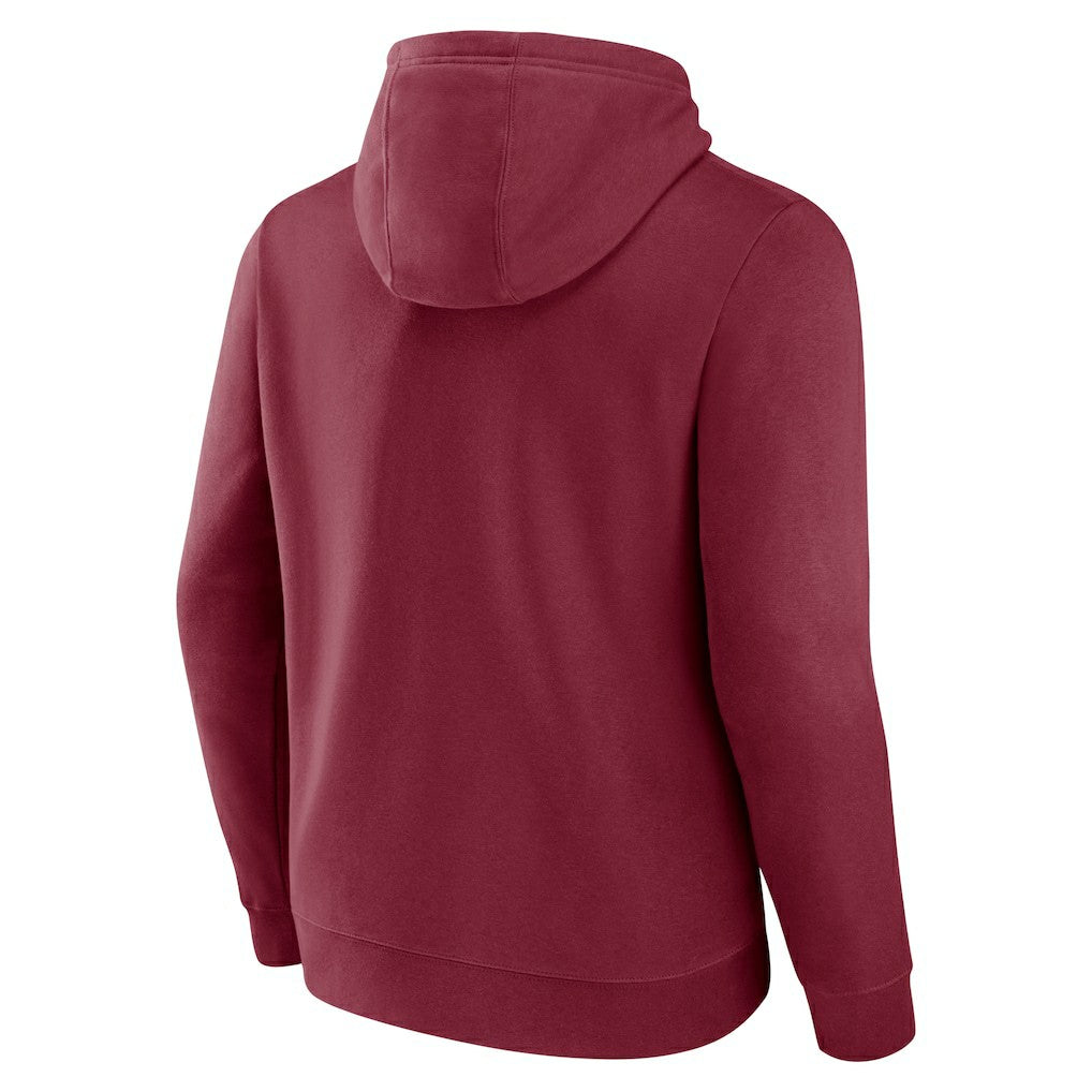 Fanatics Arizona Cardinals Geometric Chrome Pullover Hoodie Cardinal