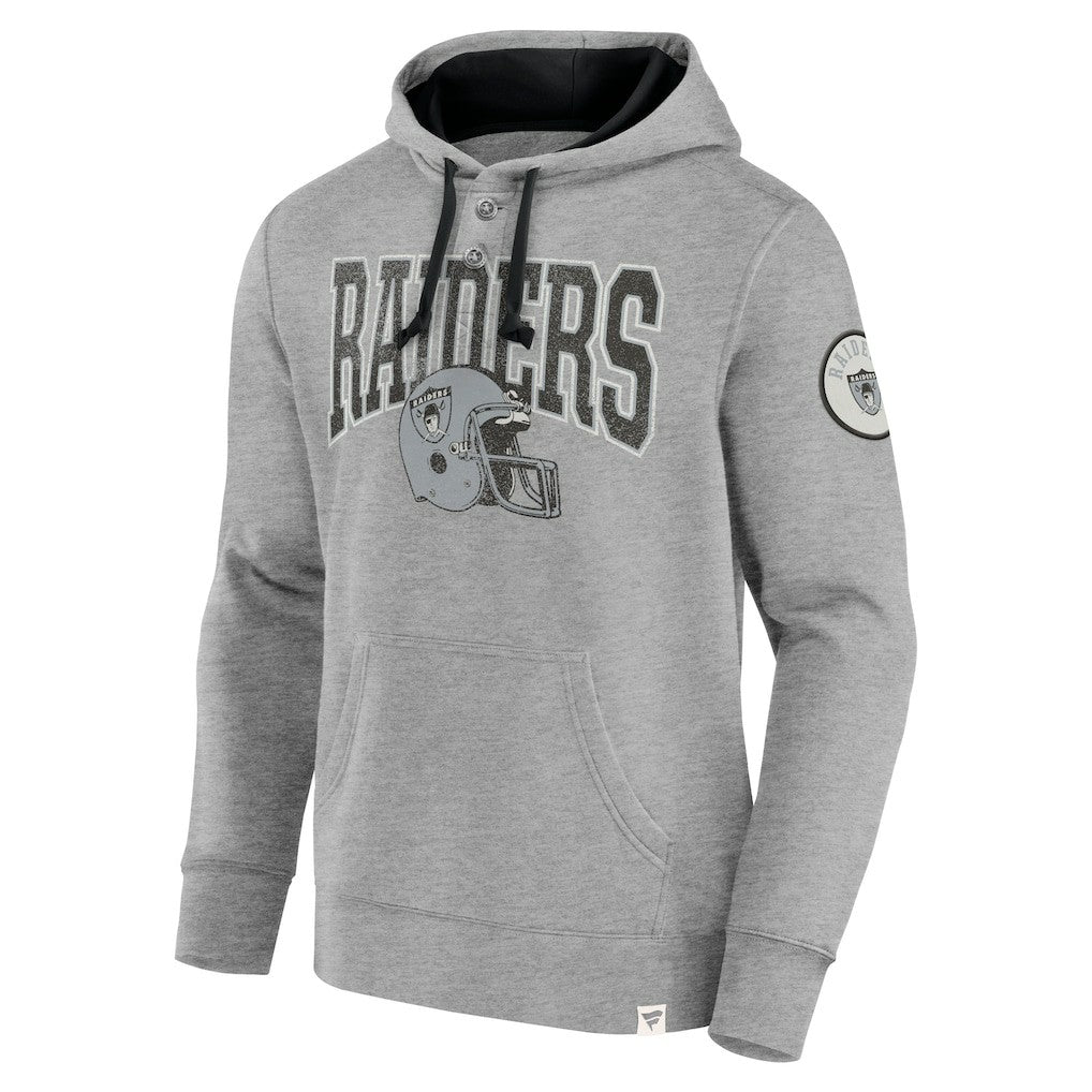 Fanatics Las Vegas Raiders Label Maker Pullover Hoodie Black