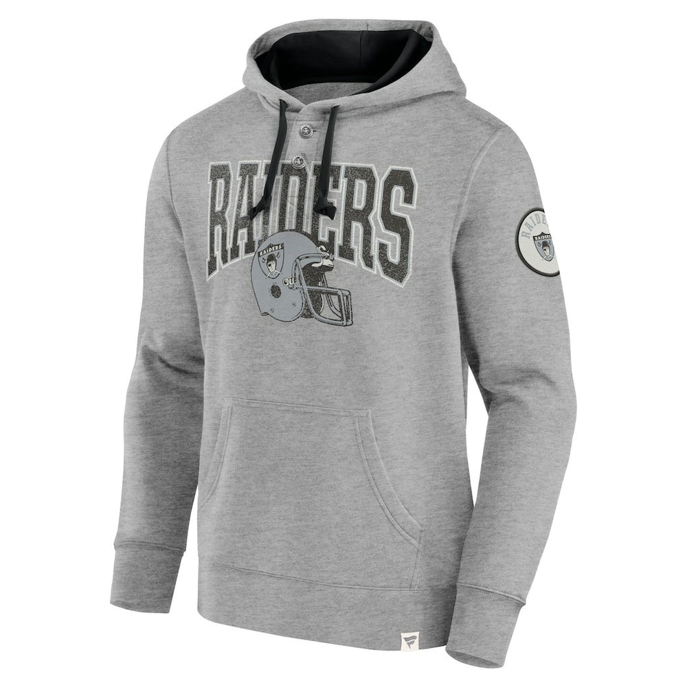 Fanatics Las Vegas Raiders Label Maker Pullover Hoodie Black