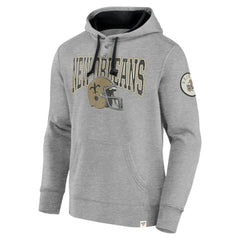 Fanatics New Orleans Saints Label Maker Pullover Hoodie Black
