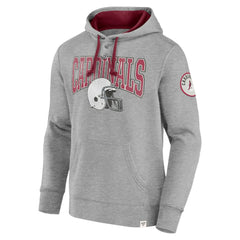 Fanatics Arizona Cardinals Label Maker Pullover Hoodie Heather Gray