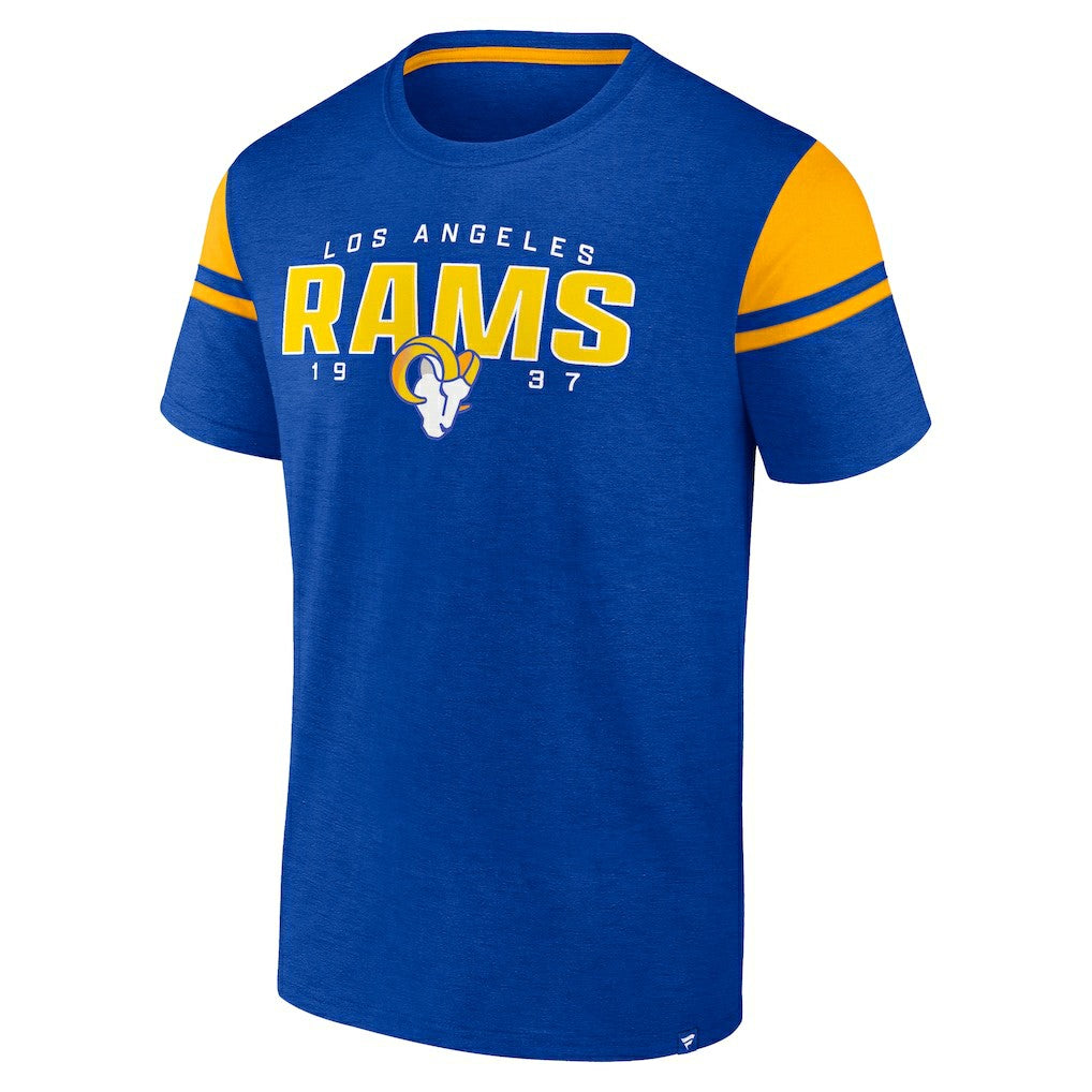 Fanatics Los Angeles Rams Old School Play Slub T-Shirt Royal