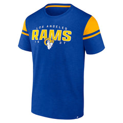 Fanatics Los Angeles Rams Old School Play Slub T-Shirt Royal