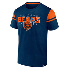 Fanatics Chicago Bears Old School Play Slub T-Shirt Navy