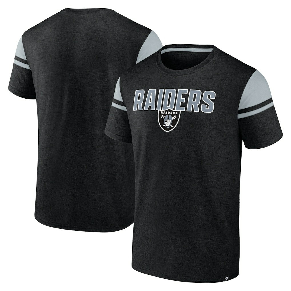 Fanatics Las Vegas Raiders Old School Play Slub T-Shirt Black