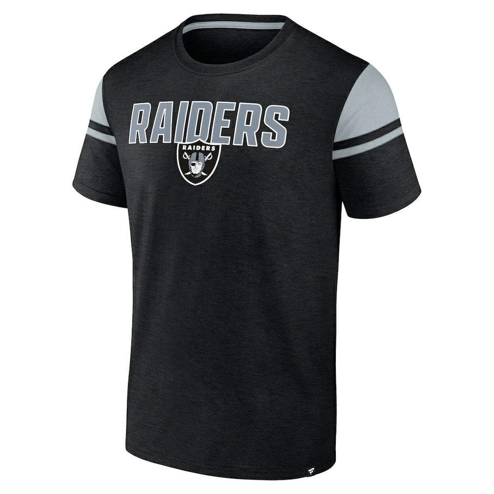 Fanatics Las Vegas Raiders Old School Play Slub T-Shirt Black