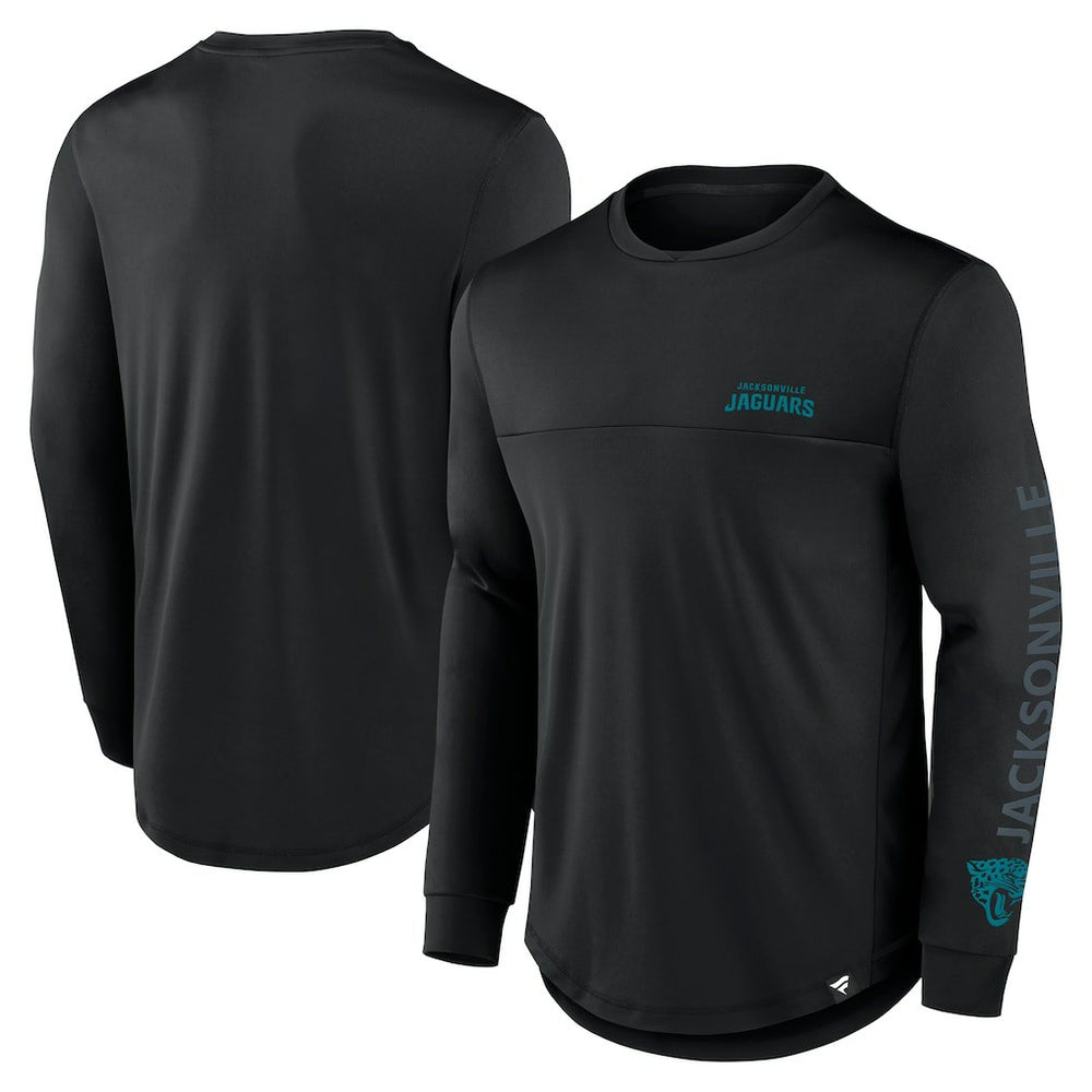 Fanatics Jacksonville Jaguars Blackout Long Sleeve T-Shirt Black