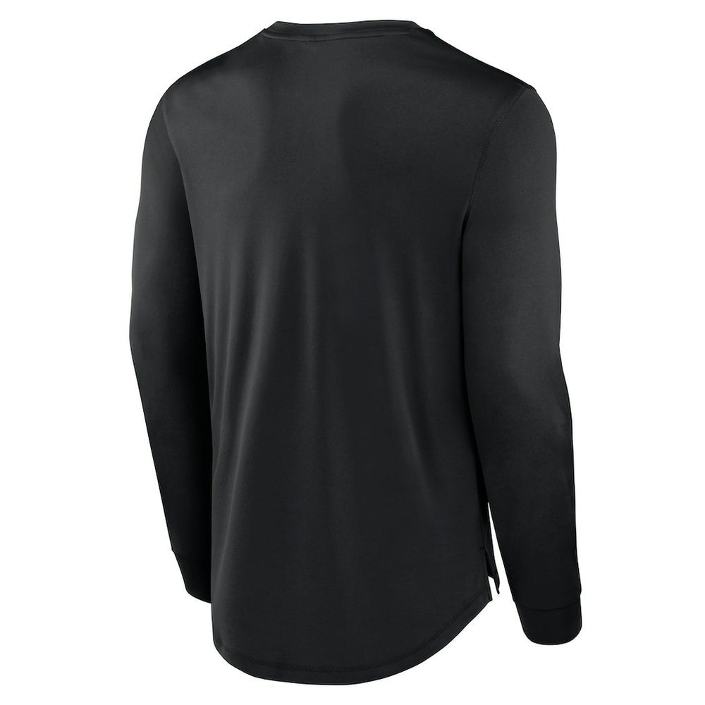 Fanatics New Orleans Saints Blackout Long Sleeve T-Shirt Black