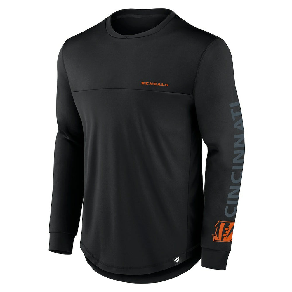 Fanatics Cincinnati Bengals Blackout Long Sleeve T-Shirt Black