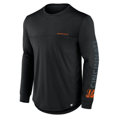 Fanatics Cincinnati Bengals Blackout Long Sleeve T-Shirt Black