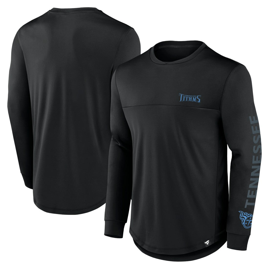 Fanatics Tennessee Titans Blackout Long Sleeve T-Shirt Black