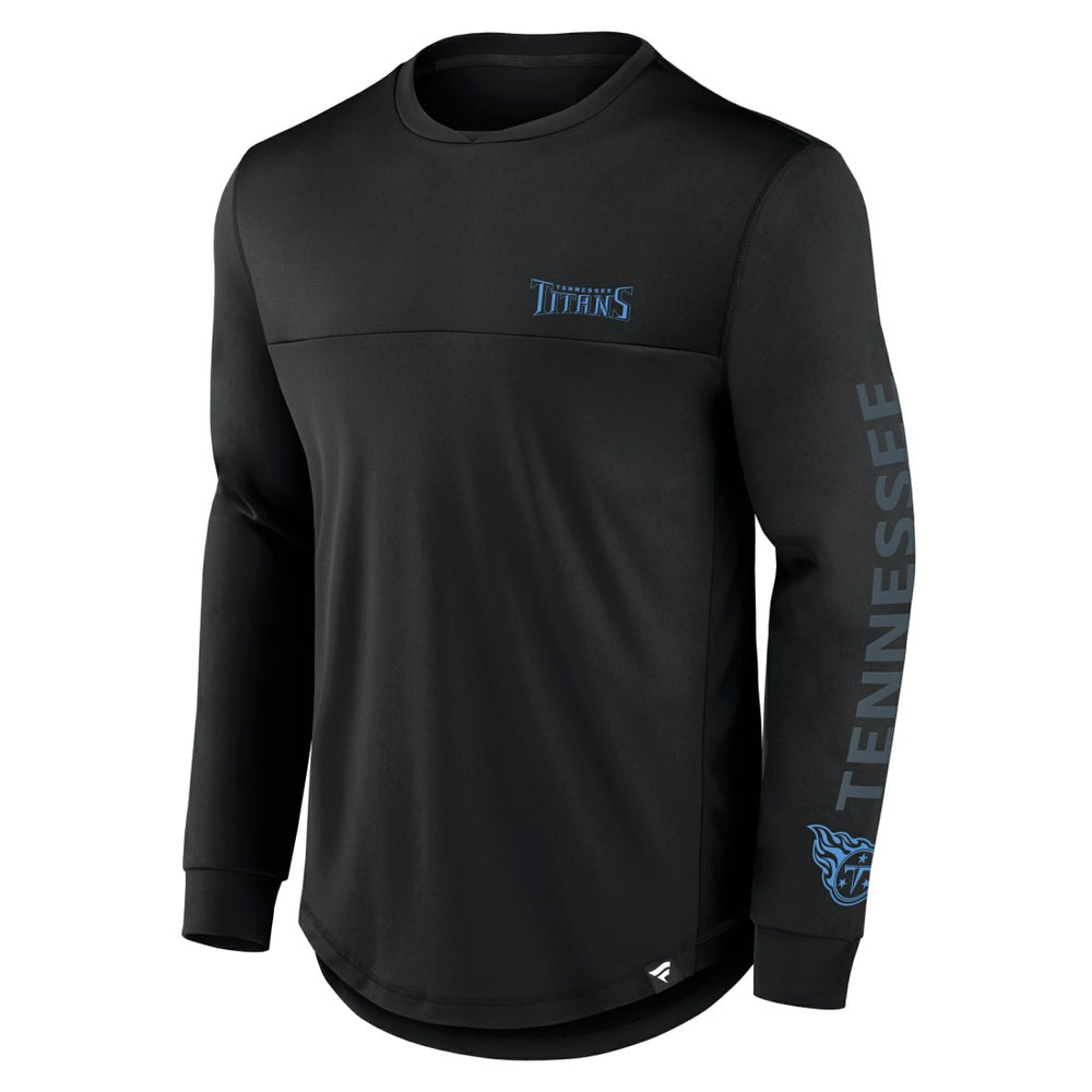 Fanatics Tennessee Titans Blackout Long Sleeve T-Shirt Black